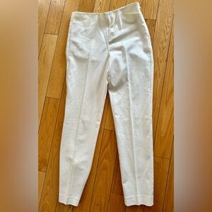 Vince Camuto White Cropped Ankle Pants